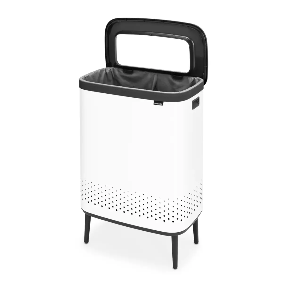 Bo Wasbox Hi, 2 x 45L, kunststof deksel