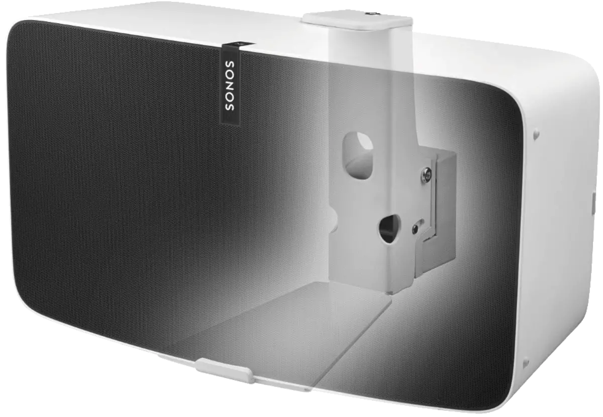 CMP5HW Muurbeugel voor Sonos Play:5 wit, horizontale montage