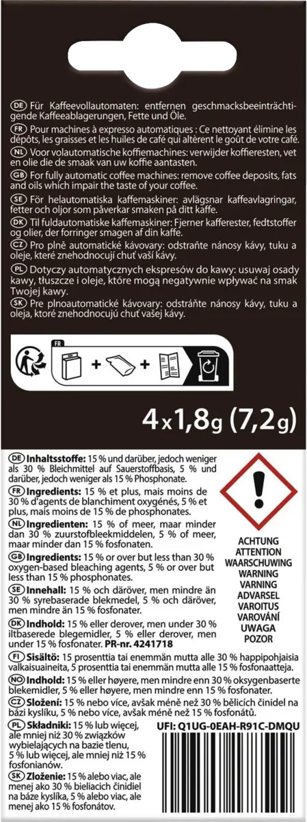 Perfect Clean Cleaningtabs Espresso