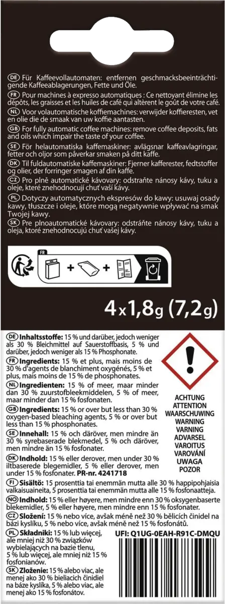 Perfect Clean Cleaningtabs Espresso