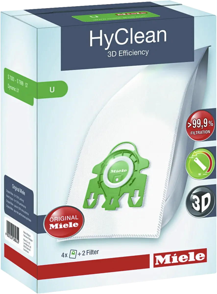 Stofcassettes HyClean Efficiency 3D U