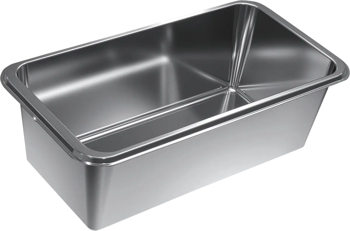 DGG 50-120 Stoomovenpan zonder gaatjes