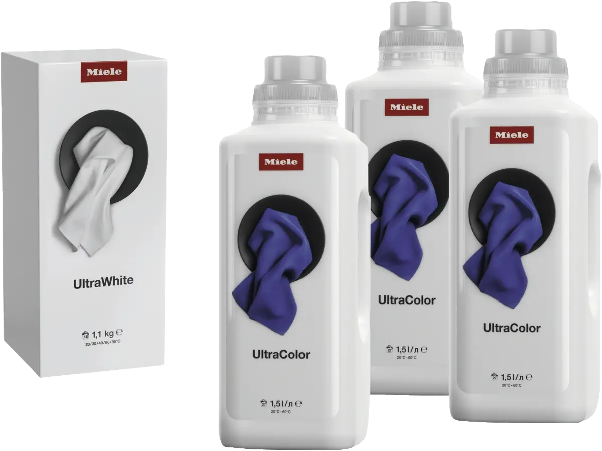 Wasmiddel SET 3x Ultracolor + 1x Ultra white