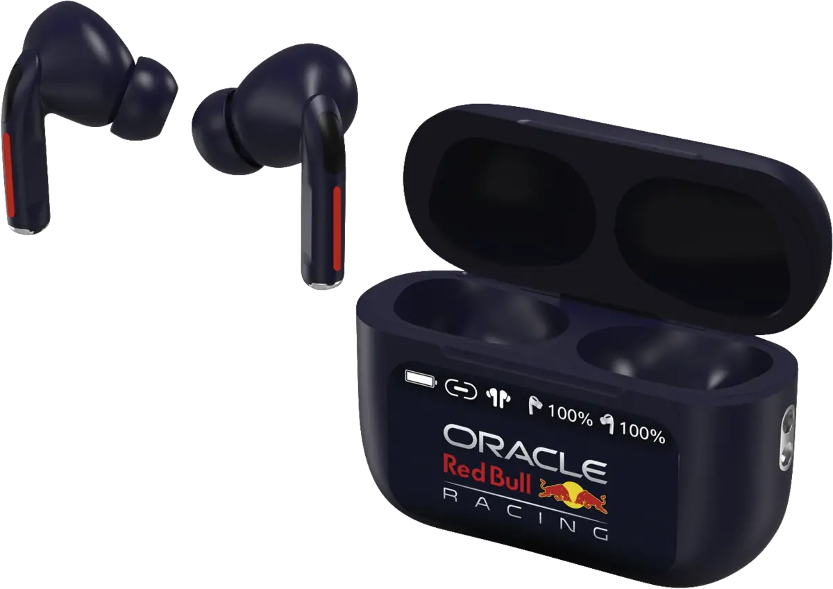 True Wireless LCD Touch Screen, ANC, ENC and 4 Microphones