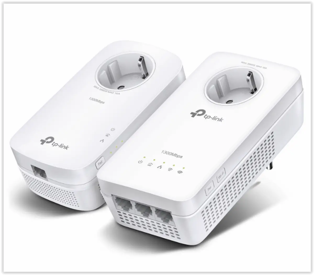 AV1300 Gigabit Passthrough Powerline