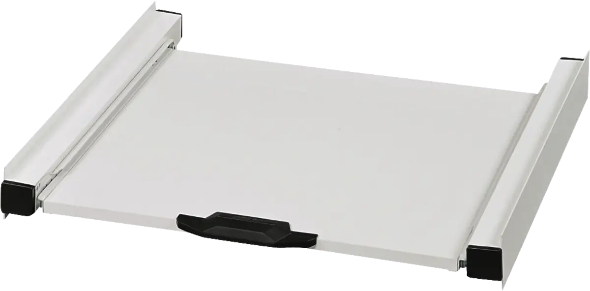 111363 Steunblad tussen was-en droogmachine met lades