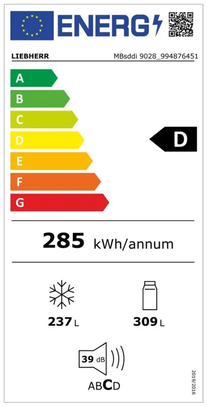 Liebherr MBsddi 9028-20 energielabel