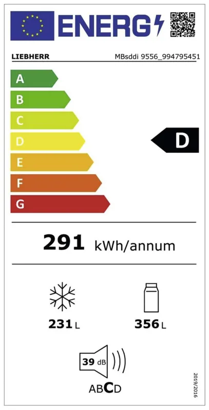 Liebherr MBsddi 9556-20 energielabel