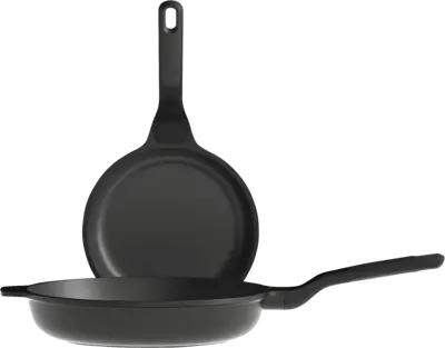 Berghoff Leo - 2-delige braandpannenset Stone+