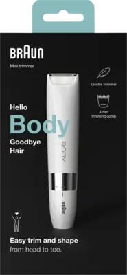 Braun Personal Care BS 1000 Body Mini Trimmer