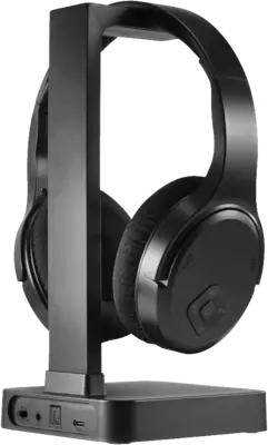 221848 Tv-koptelefoon, over-ear, 2,4 GHz-station + Bluetooth