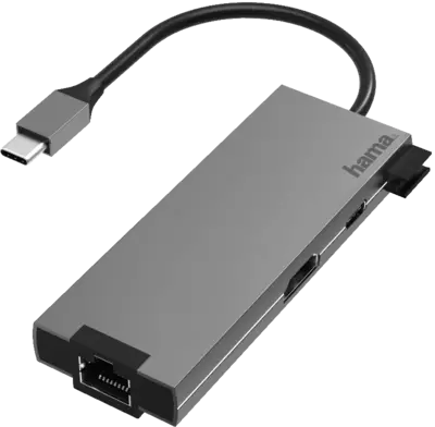 200109 USB-C-Multiport, 5 Ports, HDMI+LAN