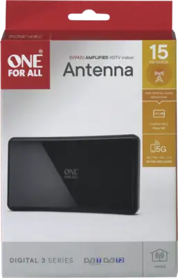 SV9420-DVB-T2 Curved Antenne 5G black
