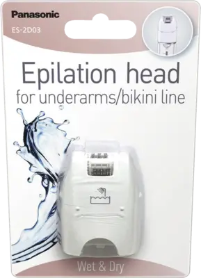 Epileerkop bikinilijn/onderarmen ES-EL2A/ES-EL3A