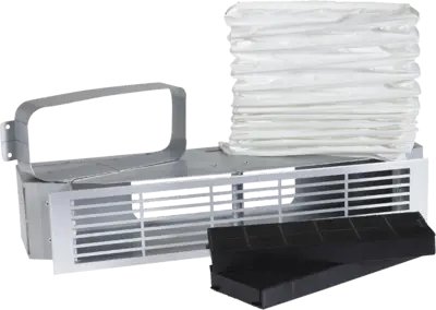Pelgrim PRS2 Recirculatie start set t.b.v. IKR2083RVS (Hood-in-Hob)