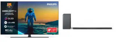 Philips 55OLED850/12 + gratis TAB6309