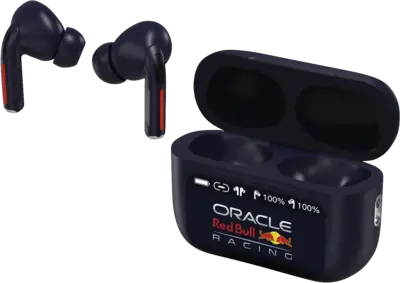 Red Bull Racing True Wireless LCD Touch Screen, ANC, ENC and 4 Microphones