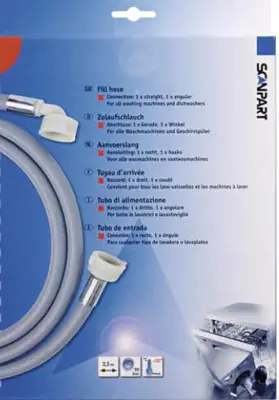 Scanpart AANVOERSLANG 2.5M 1XHAAKS