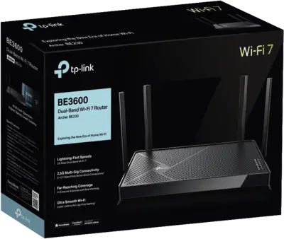 Archer BE230 BE3600 Dual-Band Wi-Fi 7 Router