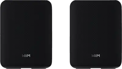 WiiM Sound Lite Twin Pack zwart